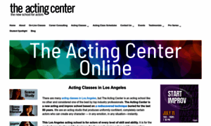 Theactingcenterla.com thumbnail