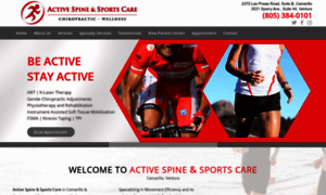 Theactivespine.com thumbnail