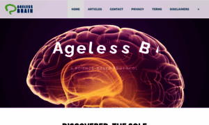 Theagelessbrain.com thumbnail