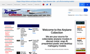 Theairplanecollection.com thumbnail