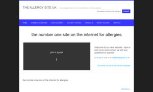 Theallergysite.co.uk thumbnail