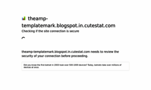 Theamp-templatemark.blogspot.in.cutestat.com thumbnail