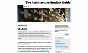 Thearchstudentblog.wordpress.com thumbnail