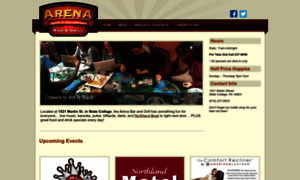 Thearenabarandgrill.com thumbnail