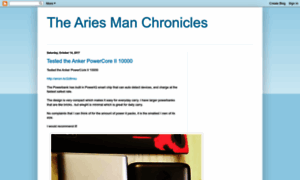 Theariesmanchronicles.blogspot.com thumbnail