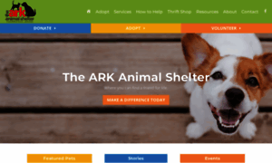 Thearkpets.org thumbnail