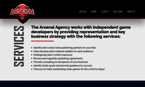 Thearsenalagency.com thumbnail