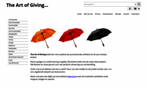 Theartofgiving.be thumbnail