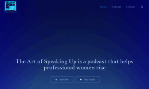 Theartofspeakingup.com thumbnail