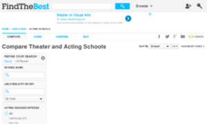 Theater-schools.findthebest.com thumbnail