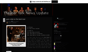 Theatertalk.wordpress.com thumbnail