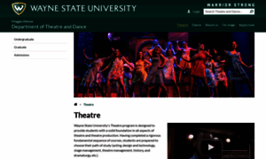 Theatre.wayne.edu thumbnail