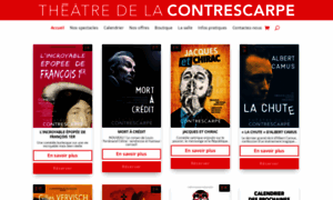 Theatredelacontrescarpe.fr thumbnail
