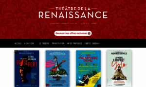 Theatredelarenaissance.com thumbnail