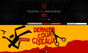 Theatredesmathurins.com thumbnail