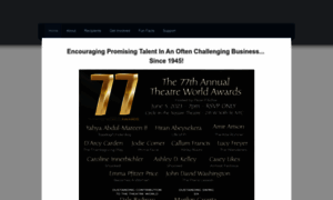 Theatreworldawards.org thumbnail