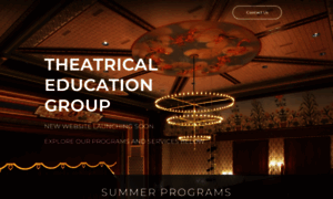 Theatricaleducationgroup.com thumbnail