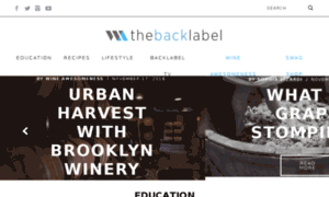 Thebacklabel.wineawesomeness.com thumbnail