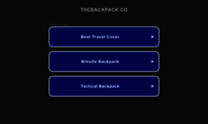 Thebackpack.co thumbnail