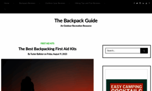 Thebackpackguide.com thumbnail