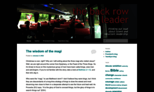 Thebackrowleader.com thumbnail