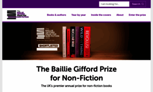 Thebailliegiffordprize.co.uk thumbnail