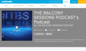 Thebalconysessionspodcast.podomatic.com thumbnail