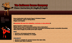 Theballroomdancecompany.com thumbnail