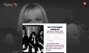 Thebangles.com thumbnail