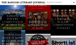 Thebangorliteraryjournal.com thumbnail