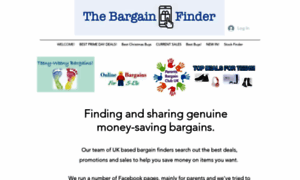Thebargainfinder.org thumbnail