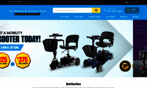 Thebatteryandscooterstore.com thumbnail