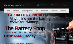 Thebatteryshop.com.sg thumbnail