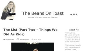 Thebeansontoast.com thumbnail