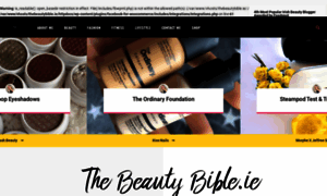 Thebeautybible.ie thumbnail