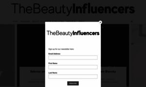 Thebeautyinfluencers.com thumbnail