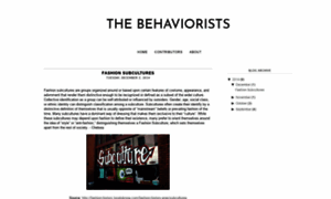Thebehaviorists.blogspot.com thumbnail