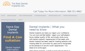 Thebestdentalimplantsdrs.com thumbnail