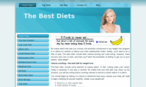 Thebestdiets.co.uk thumbnail