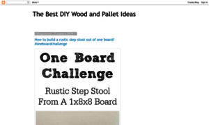 Thebestdiywoodpalletideas.blogspot.com thumbnail