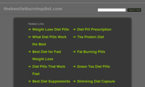 Thebestfatburningdiet.com thumbnail