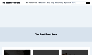 Thebestfoodstore.com thumbnail