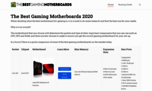 Thebestgamingmotherboards.com thumbnail