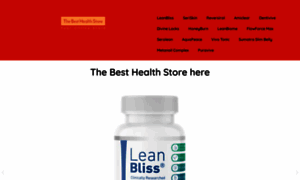 Thebesthealthstore.online thumbnail