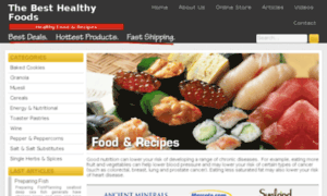 Thebesthealthyfoods.com thumbnail