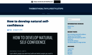 Thebesthealthylifestyletips.wordpress.com thumbnail