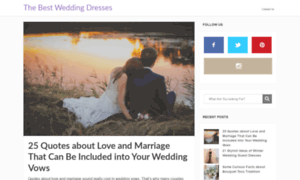 Thebestweddingdresses.com thumbnail