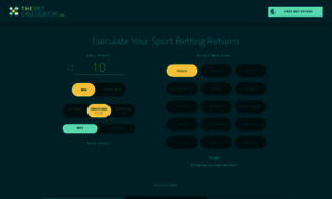 Thebetcalculator.com thumbnail