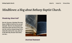 Thebethanybaptistchurch.com thumbnail