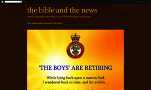 Thebibleandthenews.com thumbnail